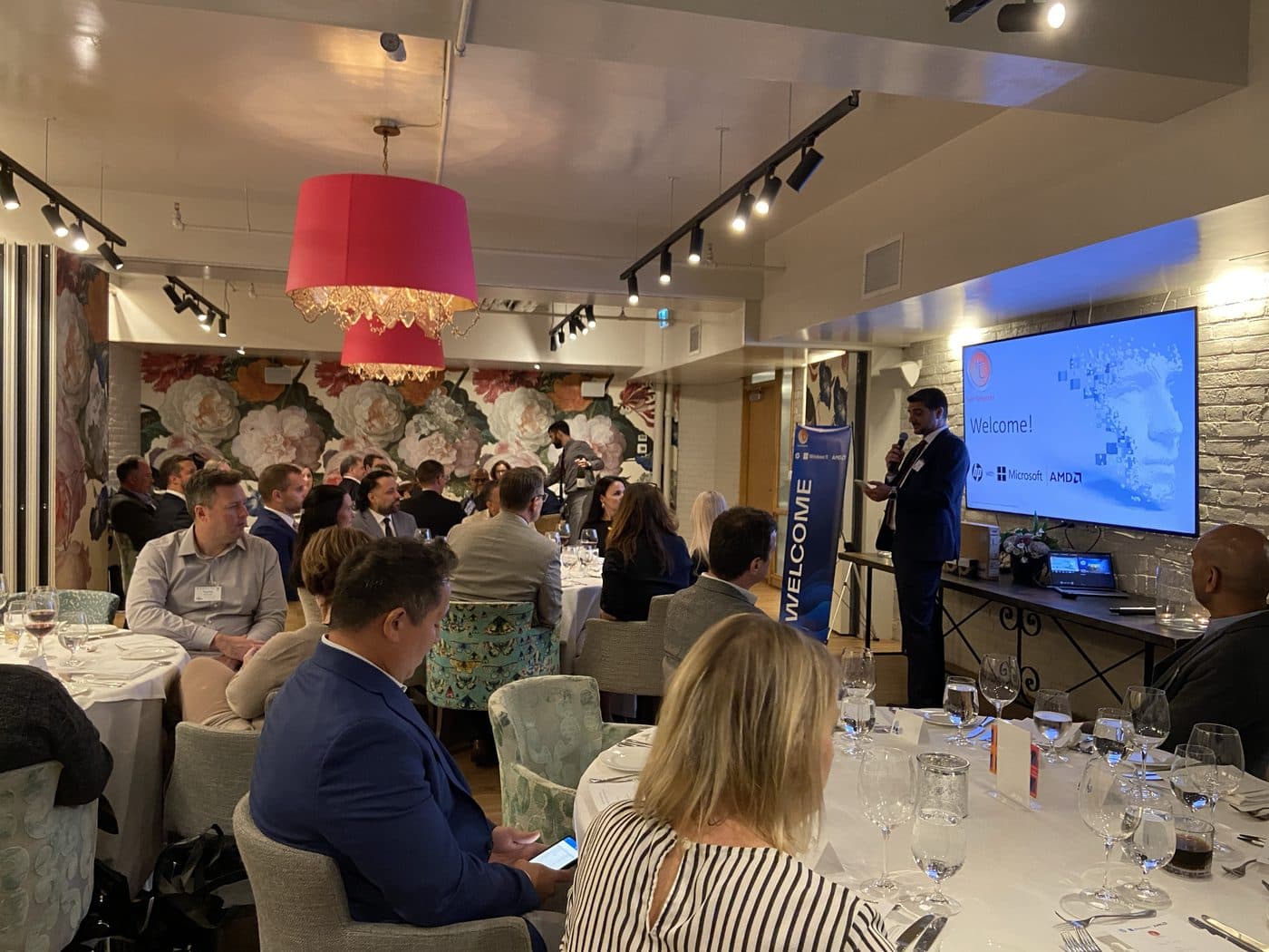 Guests at the HP and Tuor AI event in Toronto in 2024