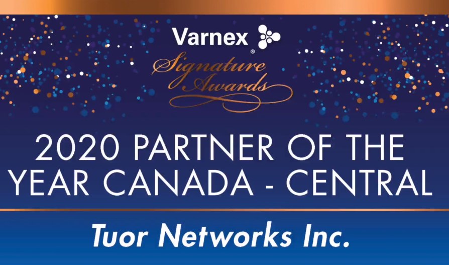 Varnex Signature Awards 2020 Partner of the Year Canada Central